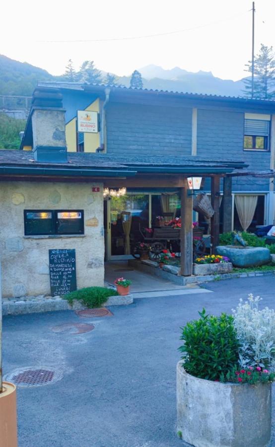 Osteria Rubino Da Paolo Bed & Breakfast Acquarossa Dış mekan fotoğraf